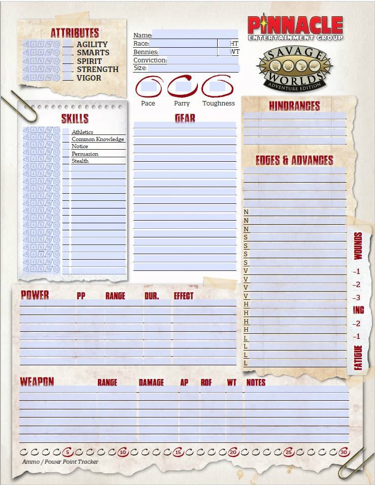 savage-worlds-form-fillable-character-sheets-printable-forms-free-online