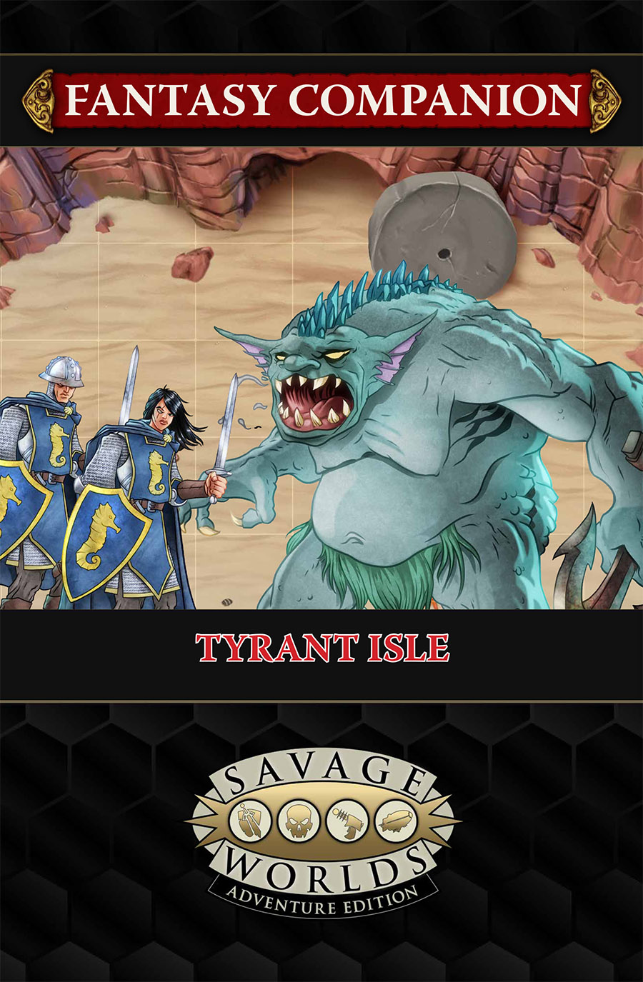 The Savage Caverns of Tyrant Isle Fantasy Adventure - PDF